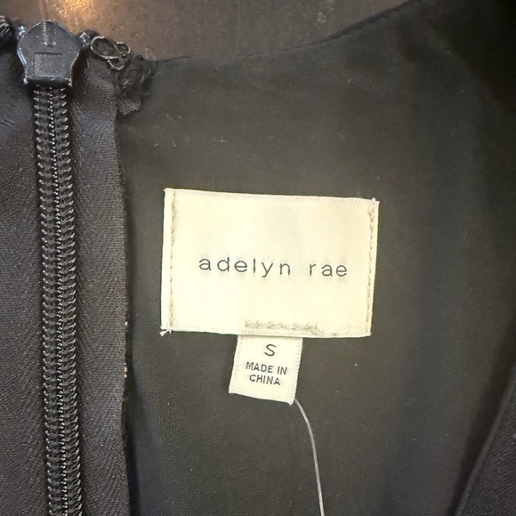 Adelyn Rae Multicolor Floral Mini Dress, 3D Flowers, NEW - Picture 16 of 16